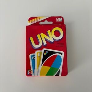 Mattel Games UNO Color & Number Matching Card Game #41940 NEW FACTORY SEALED